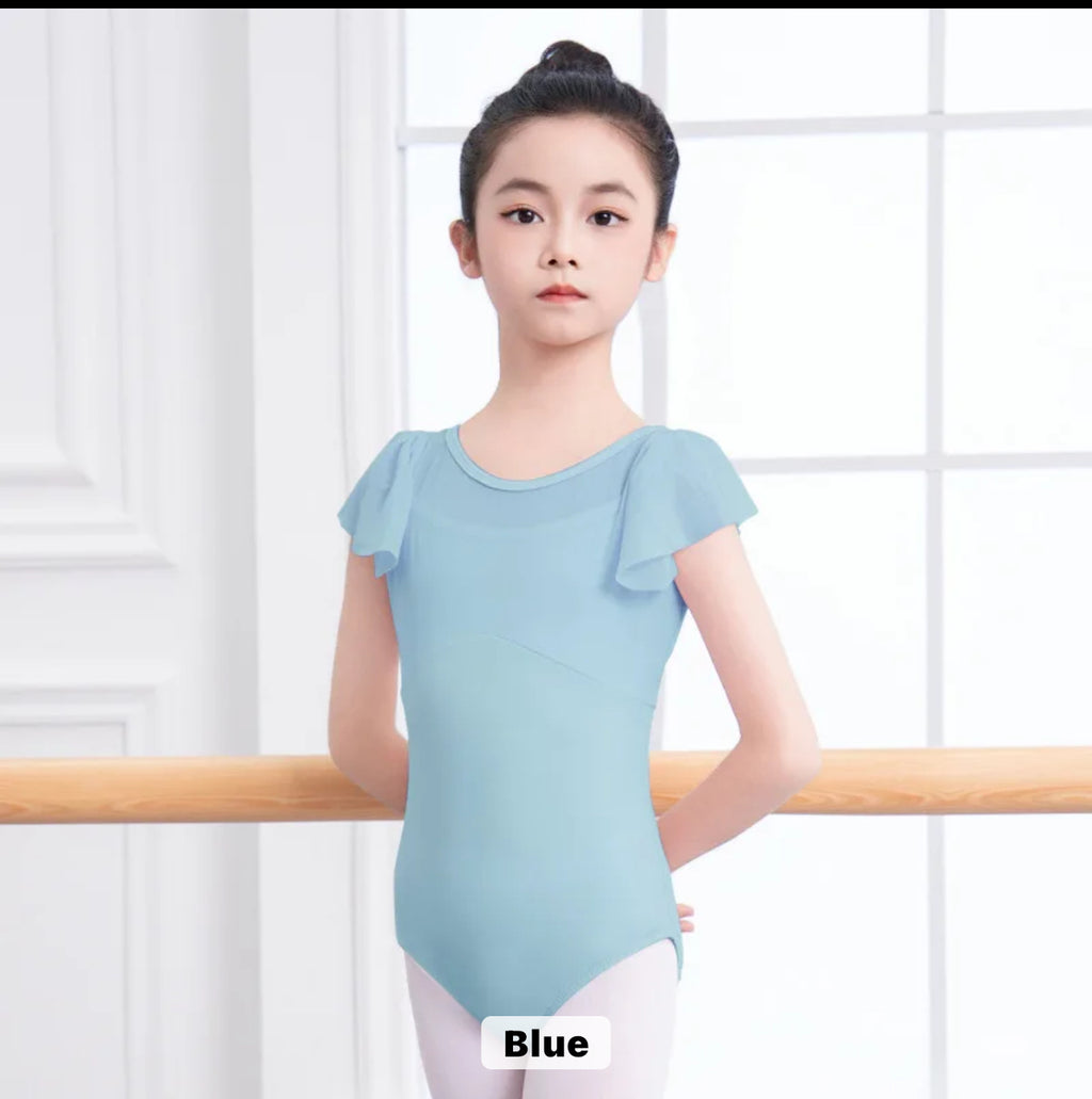 Flutter Sleeves leotard
