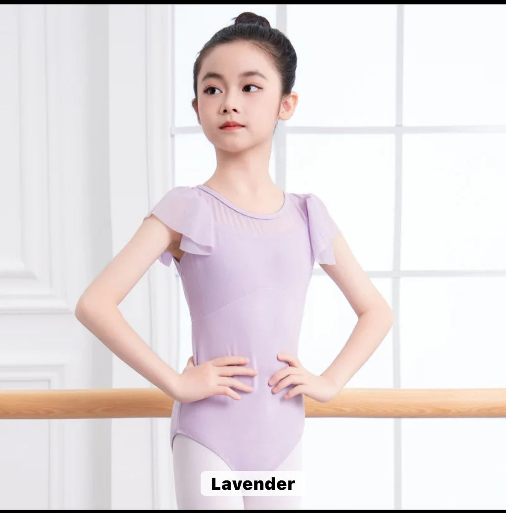 Flutter Sleeves leotard