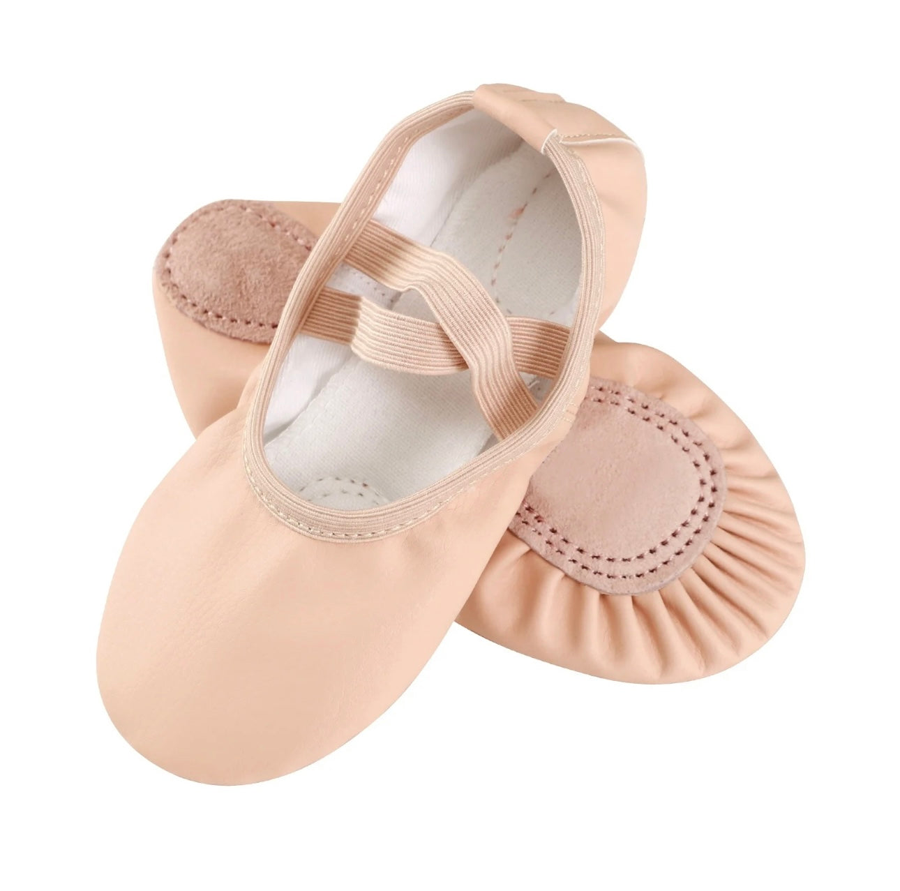 kids leather ballet shoes