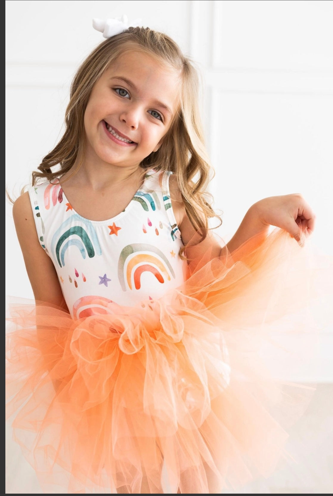 toddler rainbow tutu leotard