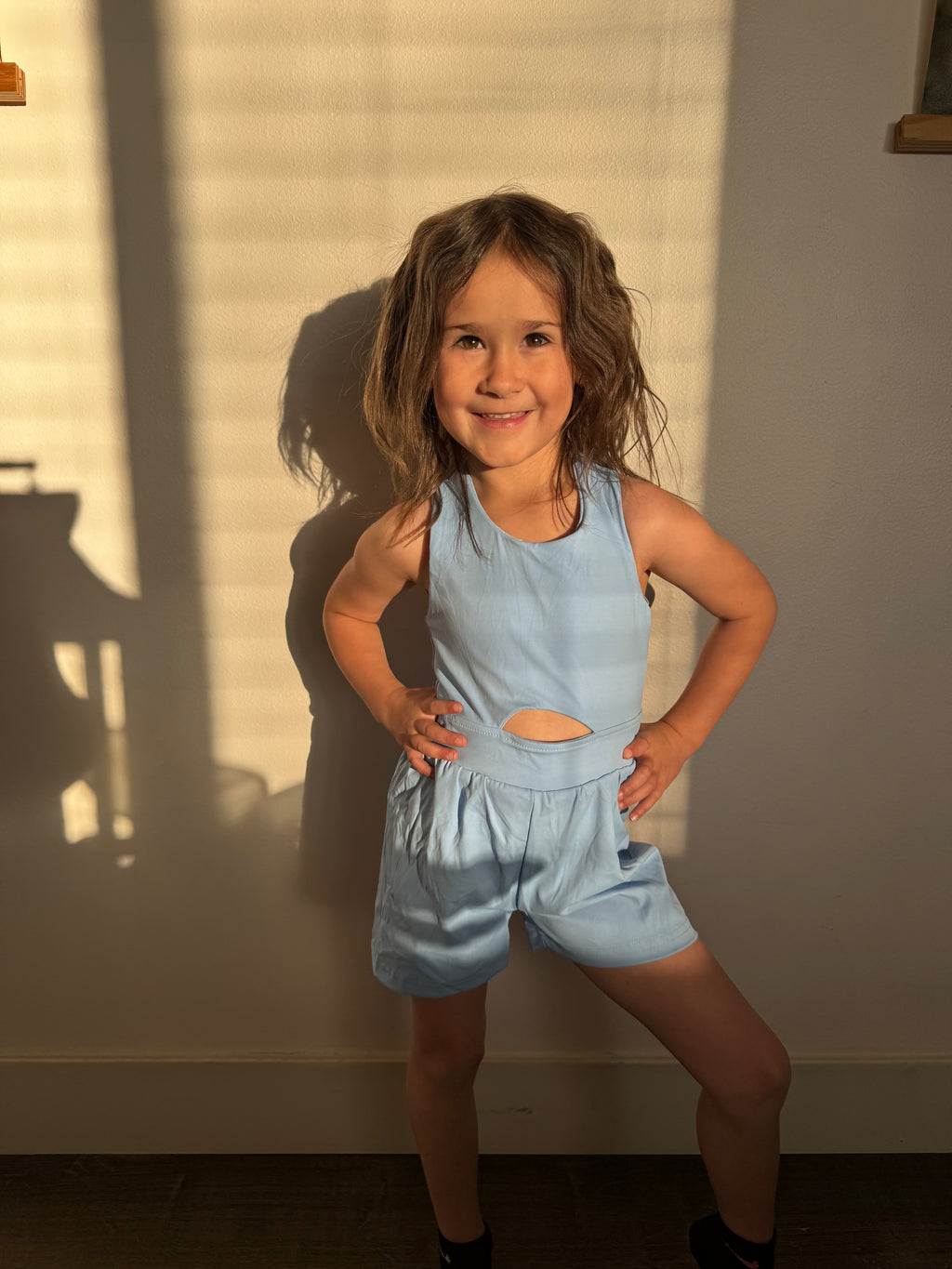 cross back unitard kids