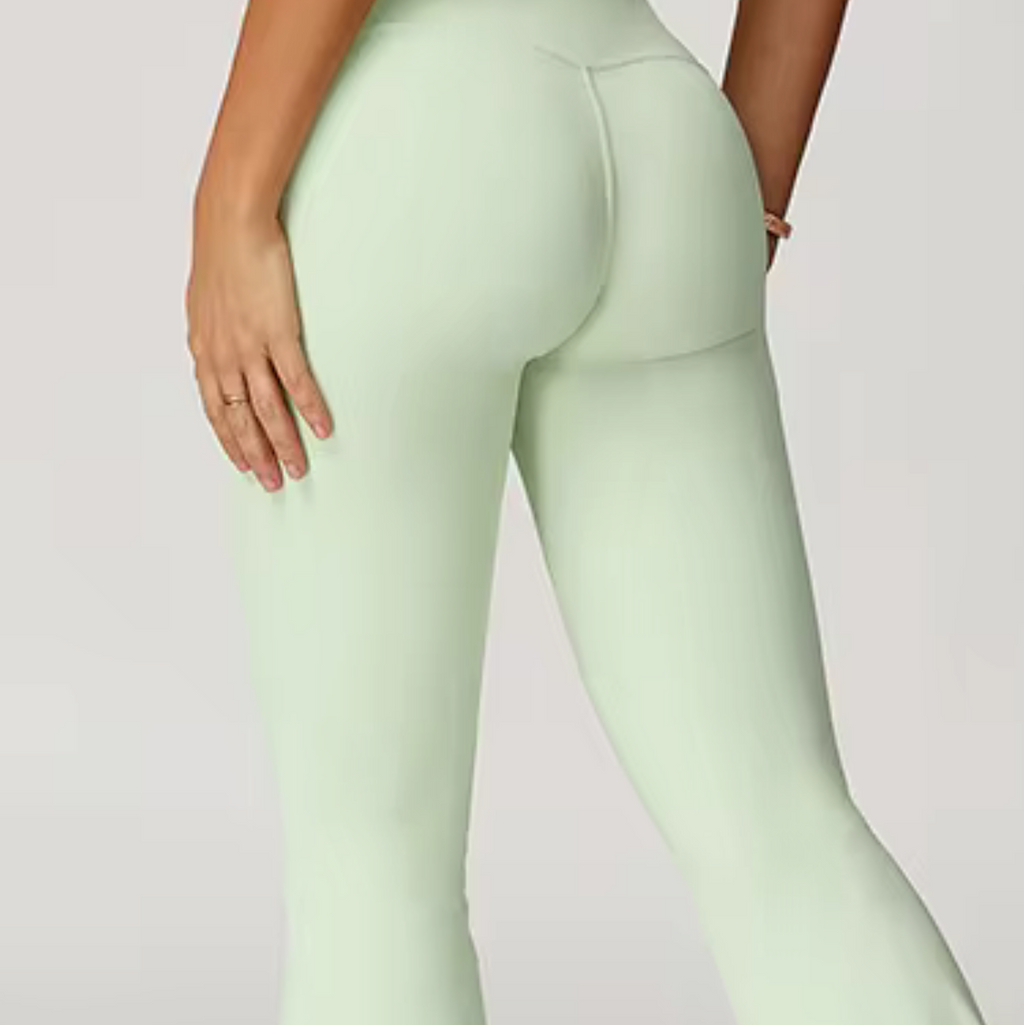 Sage Flared leggings