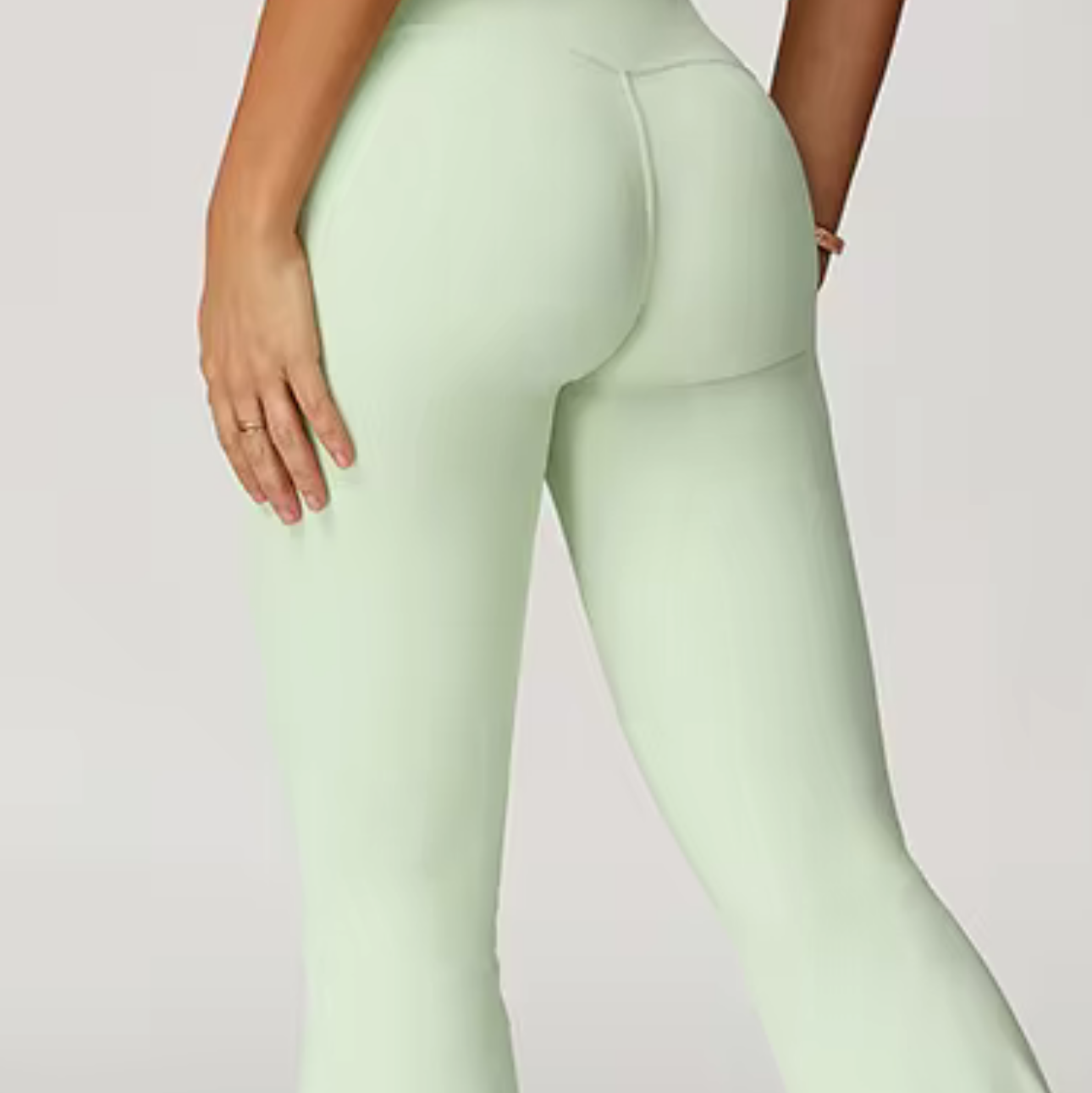Sage Flared leggings