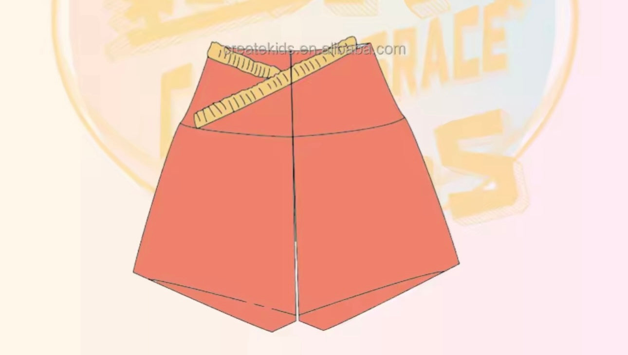 Ruffles kids Shorts