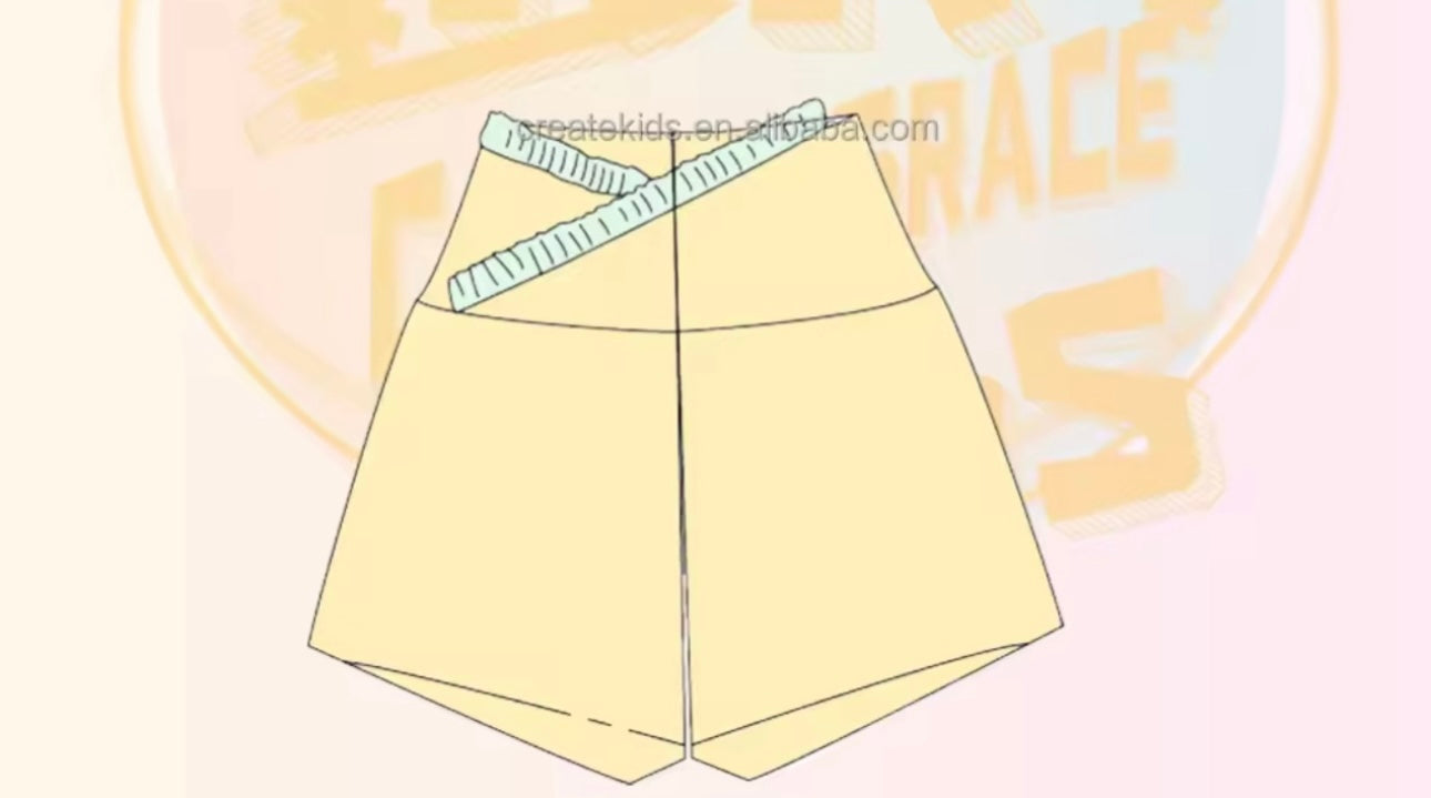 Ruffles kids Shorts