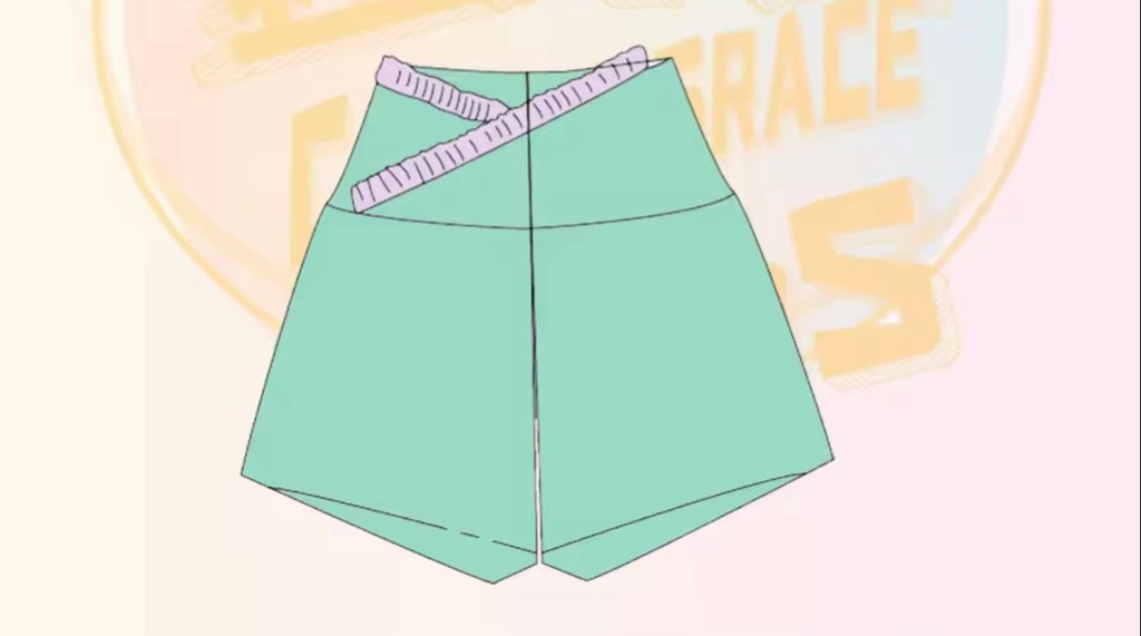 Ruffles kids Shorts